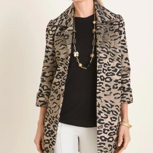 Chicos' Leopard Print Women's Coat